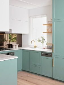 Kitchen Set Letter U