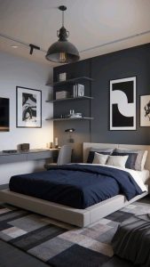 Cat Kamar Warna Abu-abu
