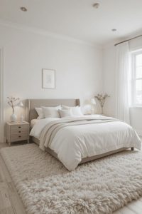 kamar warna putih