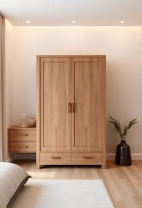 Lemari Kayu Natural