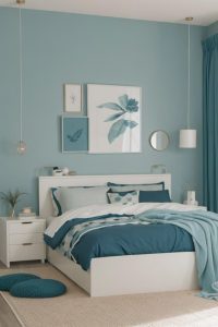 Kamar Warna Biru Muda
