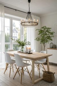 Ruang Makan Scandinavian