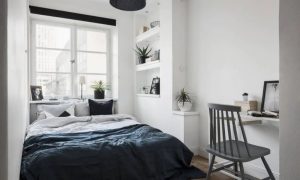 Desain Kamar Minimalis Monokrom