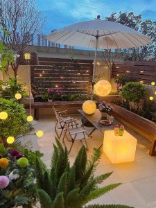 Teras Rooftop dan Taman