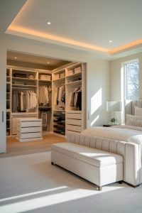 Kamar Tidur dengan Walk-in Closet