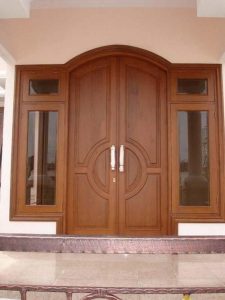 Pintu 2 Daun Melengkung