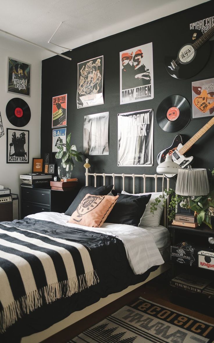 Kamar Bertema Musik atau Hobi