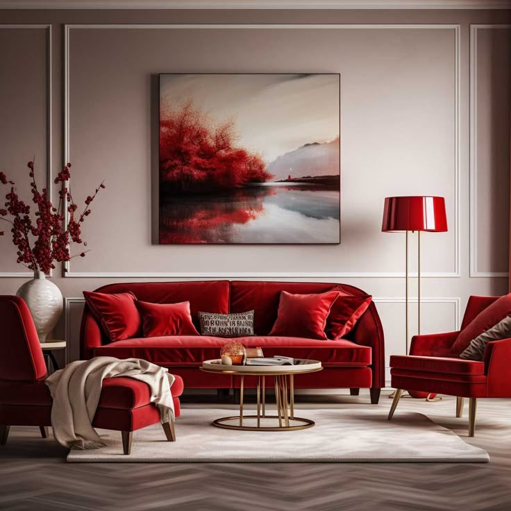 Warna Merah: Hangat dan Penuh Energi