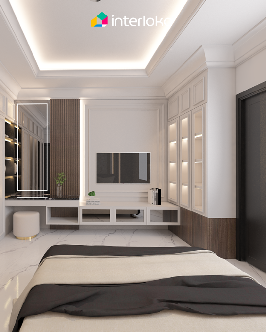 Backdrop TV Floating