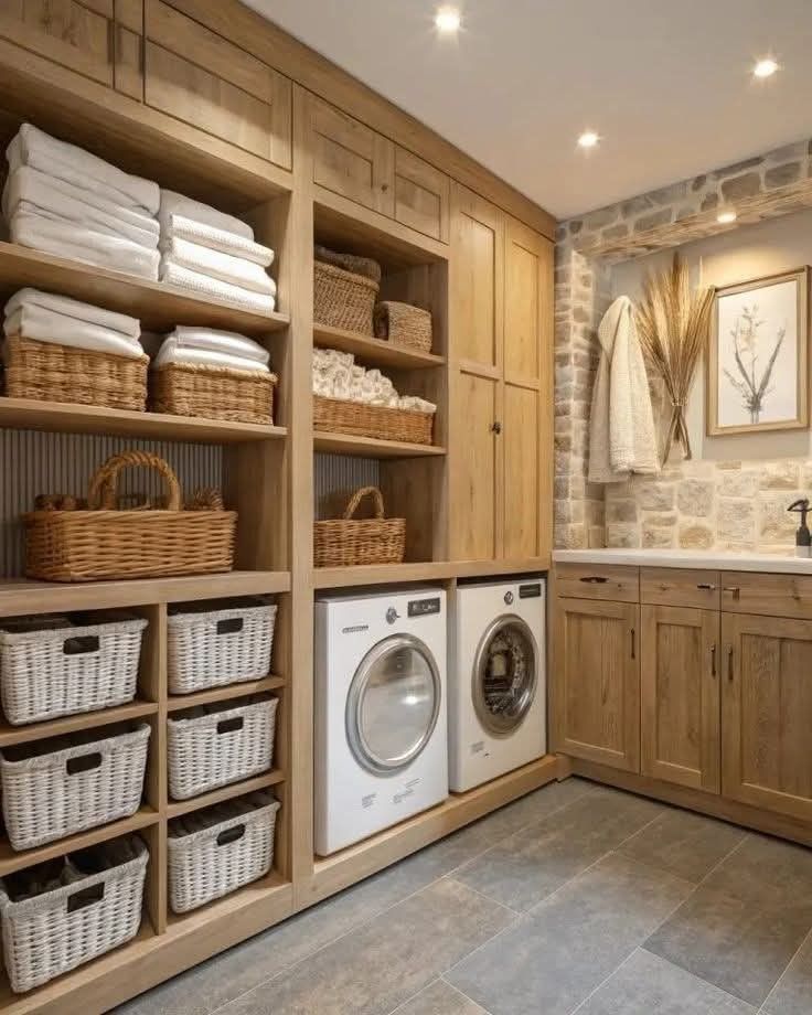 Laundry + Storage Room