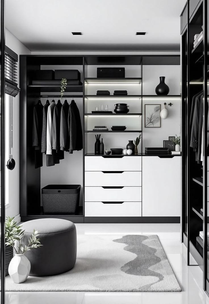 Walk In Closet Monokrom