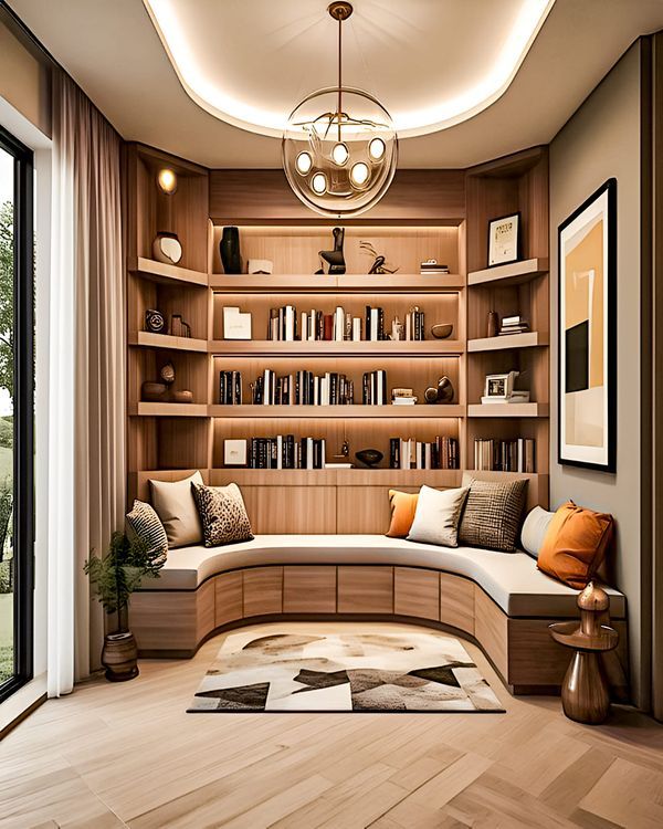 Nuansa Alami Kayu yang Hangat