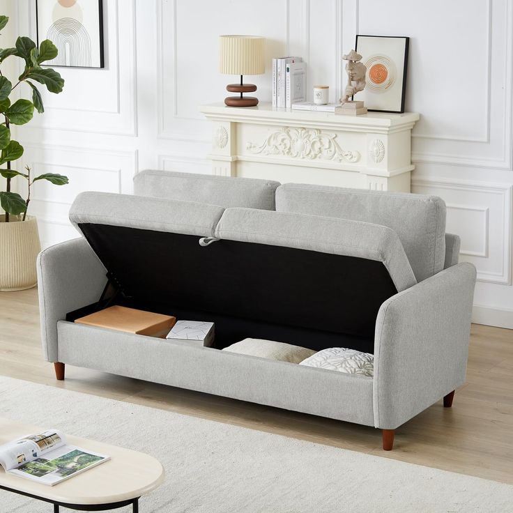Sofa Minimalis dengan Hidden Storage