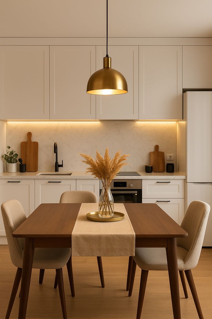 Dapur yang Menyatu dengan Area Makan