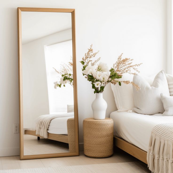 Meletakkan Cermin Menghadap Tempat Tidur