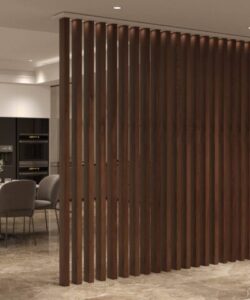 Partisi Panel Kayu Solid