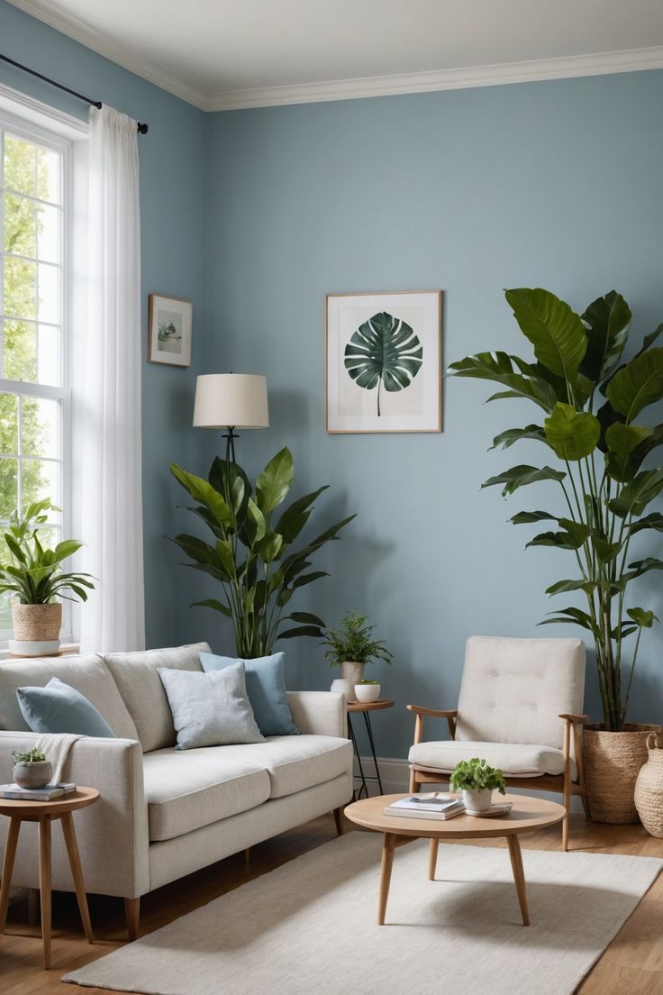 Biru Dusty dan Putih yang Adem tapi Tetap Hangat