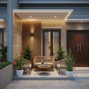 Tambahkan Elemen Kayu agar Terasa Lebih Hangat