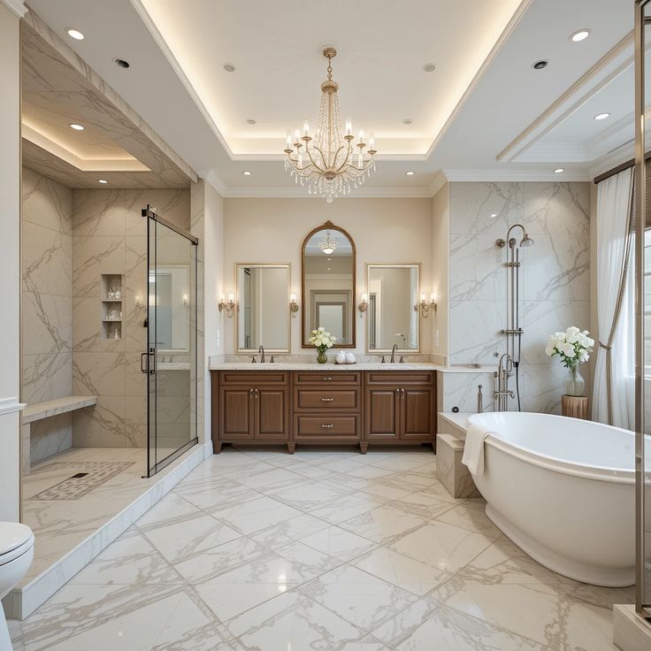 Kamar Mandi Bergaya Hotel Mewah