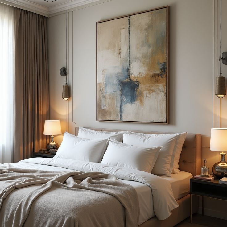 Gunakan Dekorasi Dinding yang Sederhana namun Artistik