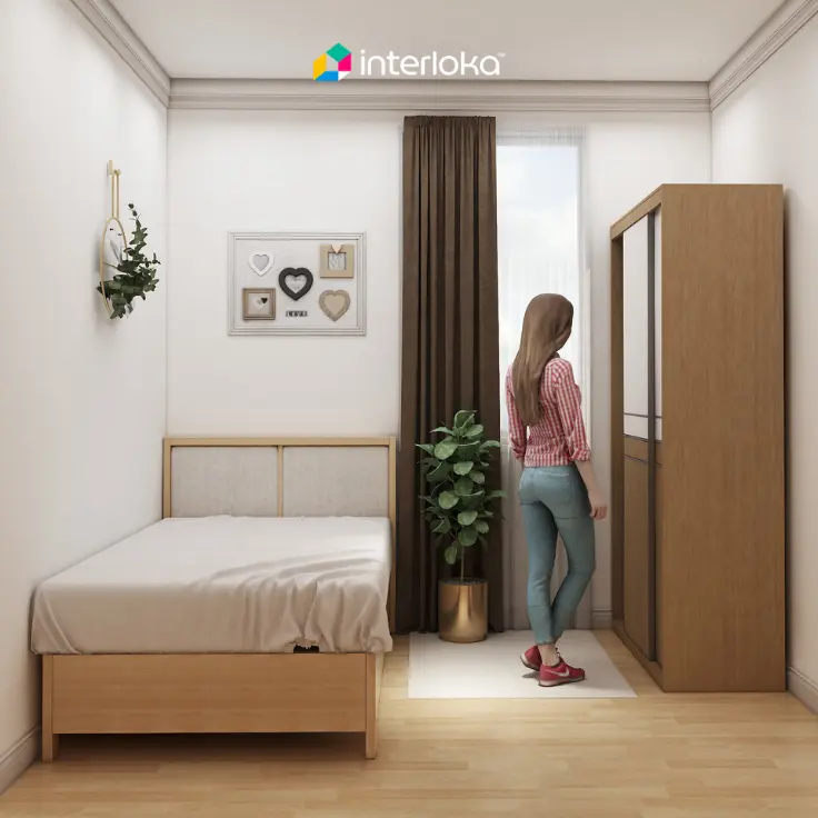 Desain Kamar Tidur Rumah Tipe 36