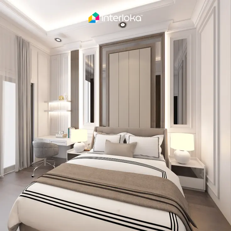 Tambahkan Meja Samping Tempat Tidur