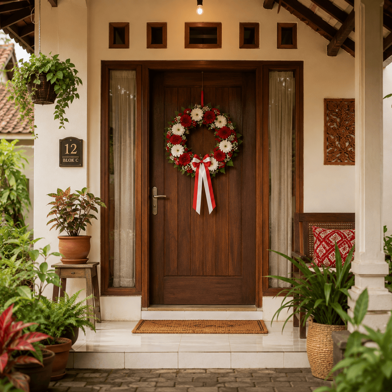 Dekorasi Pintu Masuk
