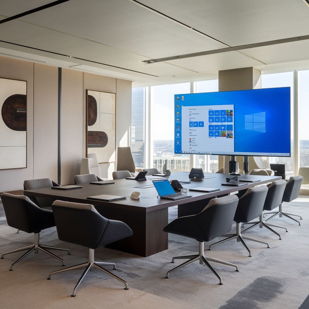 Meeting Room dengan Teknologi Terintegrasi