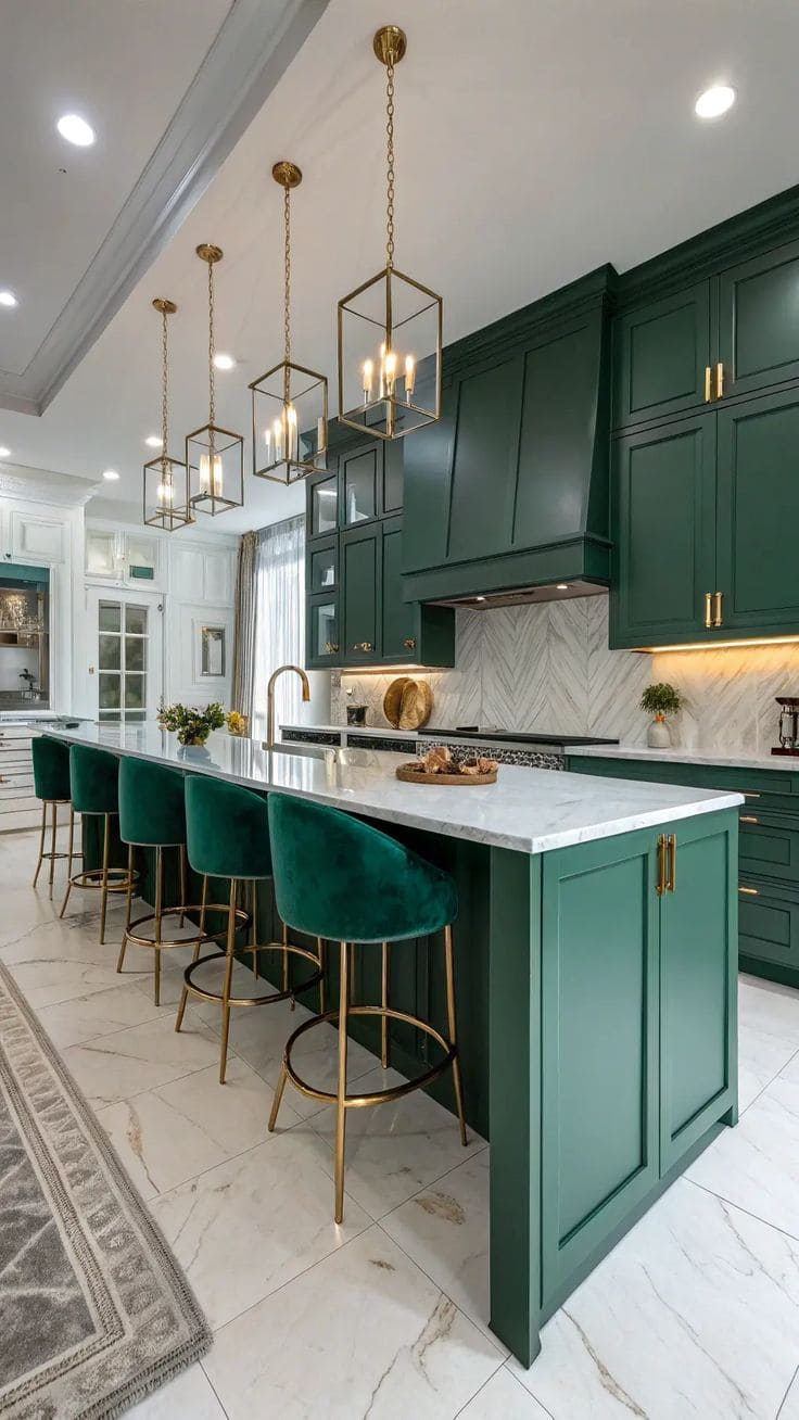 Emerald Green untuk Kesan Mewah yang Berani